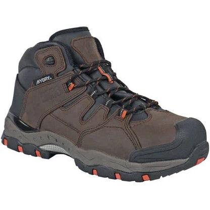 Hoss Men's Tracker Composite Safety Toe Waterproof Work Shoe - Brown - 50251 7 / Medium / Brown - Overlook Boots