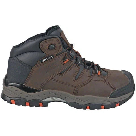 Hoss Men's Tracker Composite Safety Toe Waterproof Work Shoe - Brown - 50251  - Overlook Boots