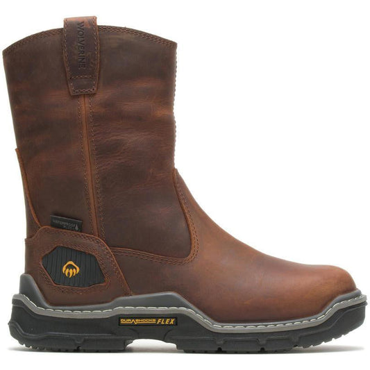 Wolverine Men's Raider Durashocks C-Max Composite Toe 400G Work Boot- W211120 7 / Medium / Peanut - Overlook Boots