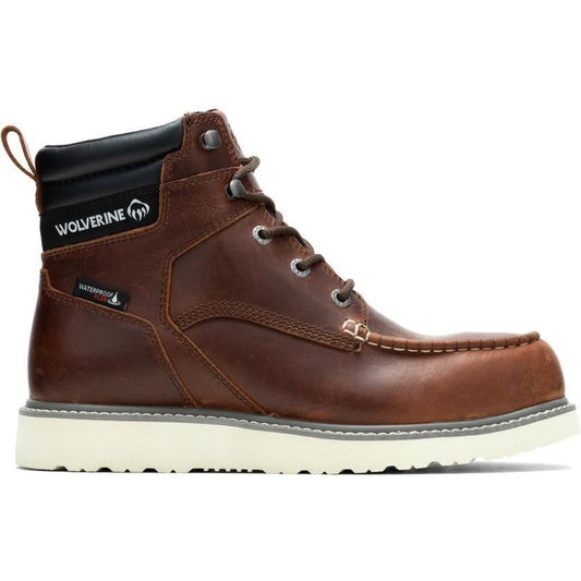 Wolverine Men's Trade Wedge Steel Toe Waterproof Work Boot - Rust - W230056 6 / Medium / Rust - Overlook Boots