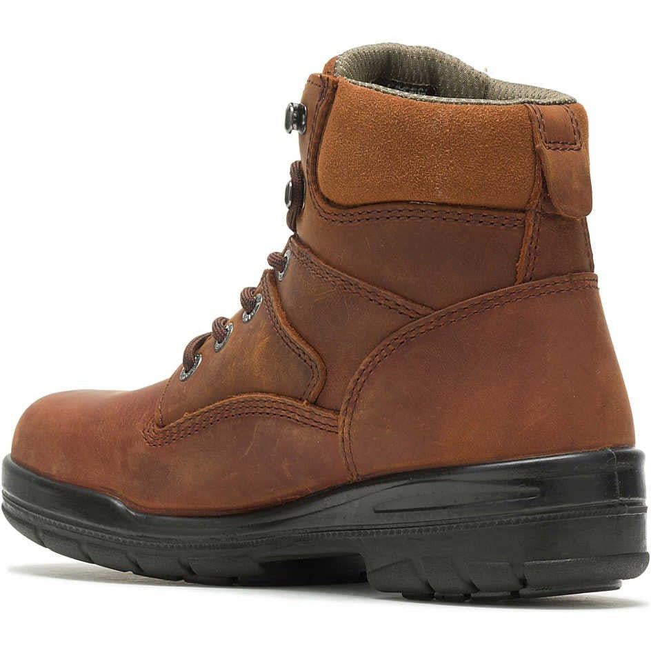 Wolverine Men's Durashocks 6" Soft Toe Work Boot -Brown- W02038  - Overlook Boots
