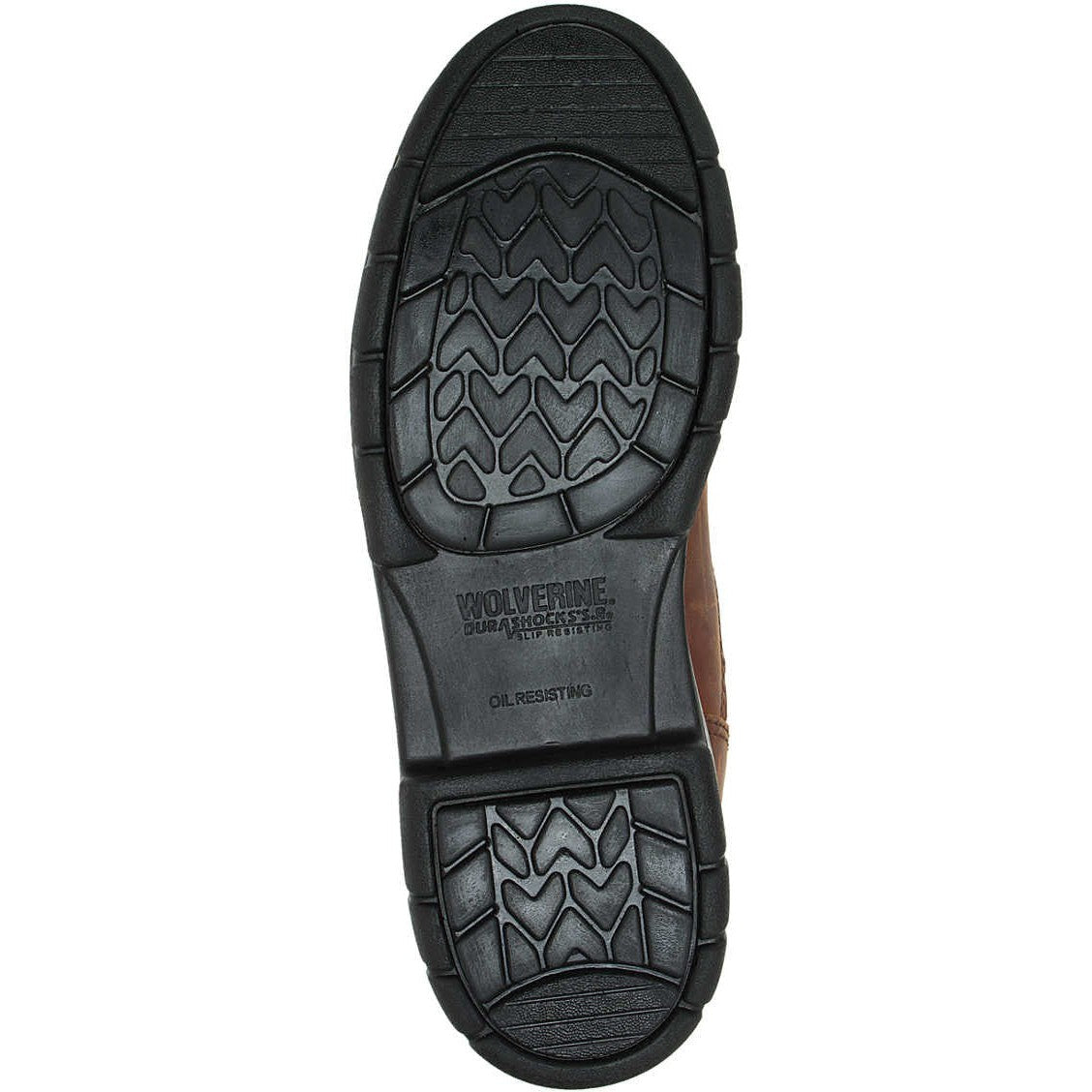 Wolverine Men's Durashocks 6" Soft Toe Work Boot -Brown- W02038  - Overlook Boots