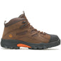 Wolverine Men's Hudson Steel Toe Hiking Work Boot - Brown - W02194 7 / Medium / Dark Brown - Overlook Boots