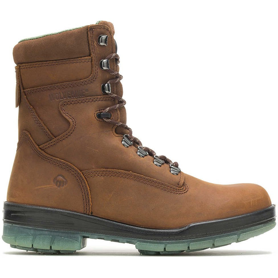 Wolverine Men's I-90 Durashocks 8" Steel Toe Waterproof 200G Ins Work Boot- Stone- W03295 7 / Medium / Stone - Overlook Boots