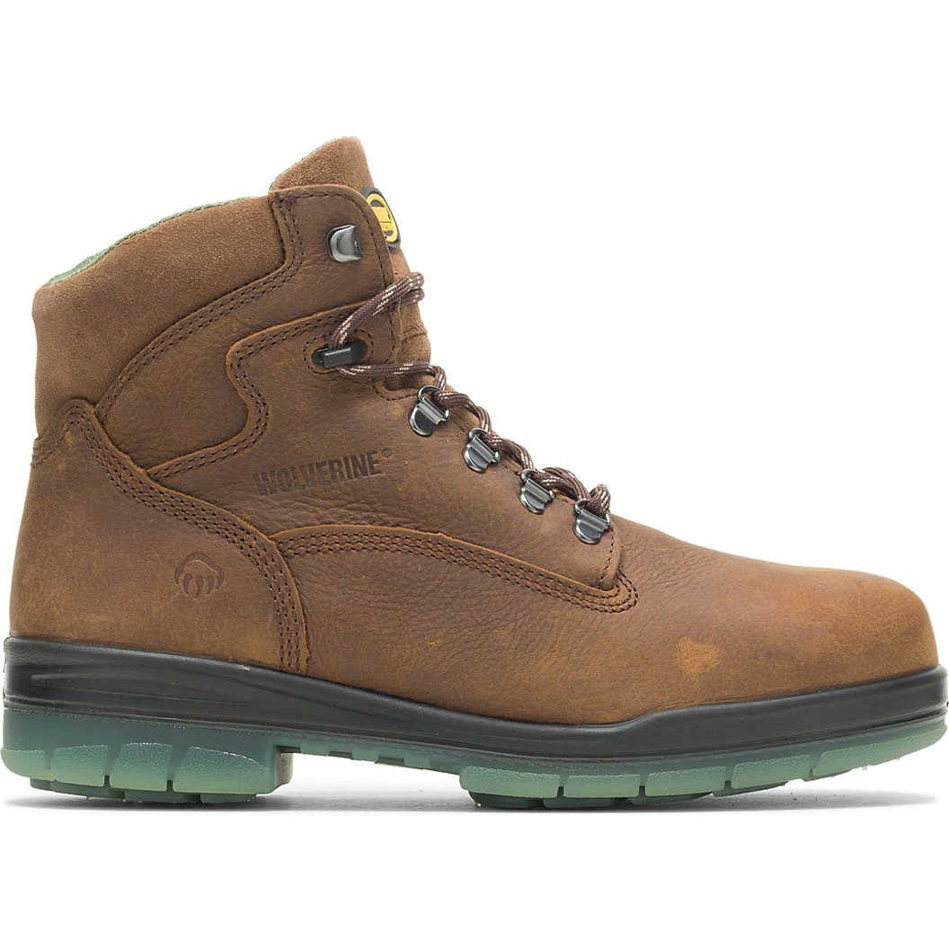 Wolverine Men's I-90 Durashocks 6" Soft Toe Waterproof 200G Ins Work Boot -Stone- W03226 7 / Medium / Stone - Overlook Boots