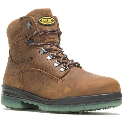 Wolverine Men's I-90 Durashocks 6" Steel Toe Waterproof 200G Ins Work Boot- Brown- W03294 - Overlook Boots