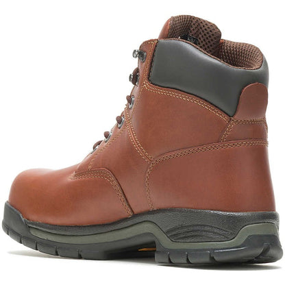 Wolverine Men's Harrison 6" Soft Toe Work Boot - Brown - W04906  - Overlook Boots
