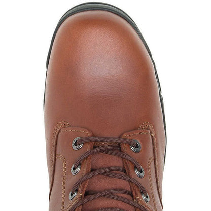 Wolverine Men's Harrison 6" Soft Toe Work Boot - Brown - W04906  - Overlook Boots
