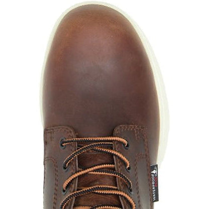 Wolverine Kickstart Durashocks 6" Waterproof Work Boot - Peanut - W080036 - Overlook Boots