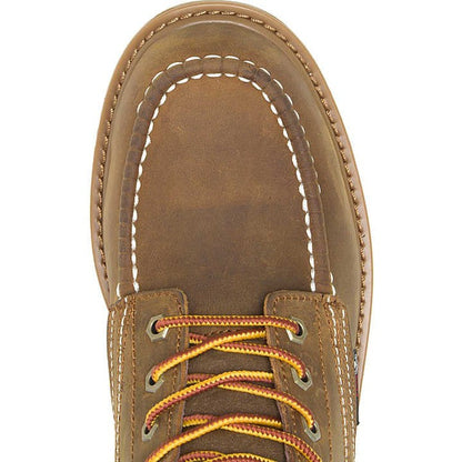 Wolverine Men's Floorhand 6" Moc Toe Waterproof Work Boot- Tan- W080139 - Overlook Boots