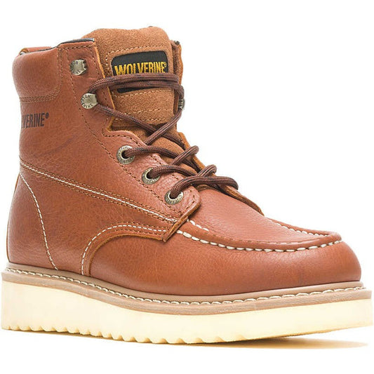 Wolverine Men's 6" Soft Toe Waterproof Work Boot - Tan - W08288 - Overlook Boots