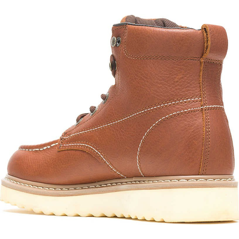 Wolverine Men's 6" Soft Toe Waterproof Work Boot - Tan - W08288 - Overlook Boots