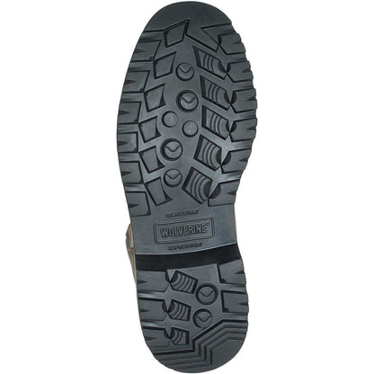 Wolverine Men's Floorhand 6" Soft Toe Waterproof Work Boot- Brown- W10643 - Overlook Boots