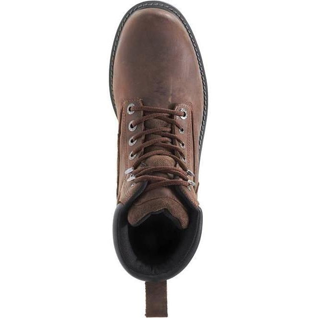 Wolverine Women's Floorhand Steel Toe Waterproof Work Boot - Brown - W10696 - Overlook Boots