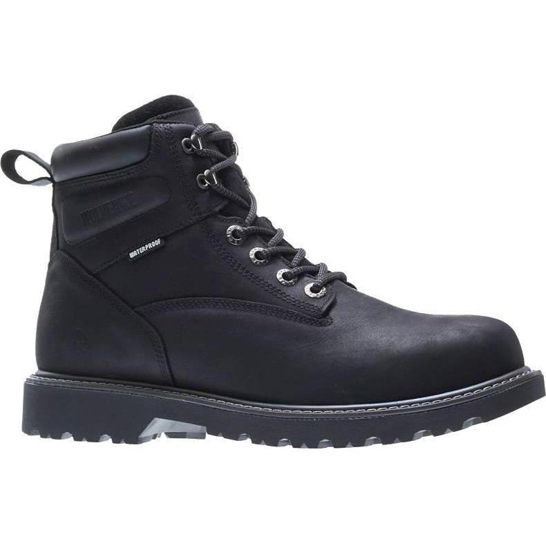 Wolverine Women's Floorhand Steel Toe Waterproof Work Boot - Black - W201153 - Overlook Boots