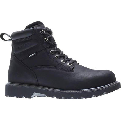 Wolverine Women's Floorhand Steel Toe Waterproof Work Boot - Black - W201153 - Overlook Boots