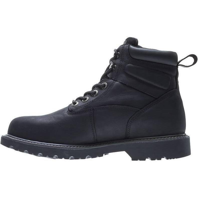 Wolverine Women's Floorhand Steel Toe Waterproof Work Boot - Black - W201153 - Overlook Boots