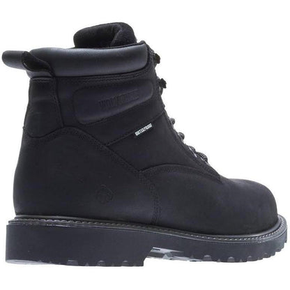 Wolverine Women's Floorhand Steel Toe Waterproof Work Boot - Black - W201153 - Overlook Boots