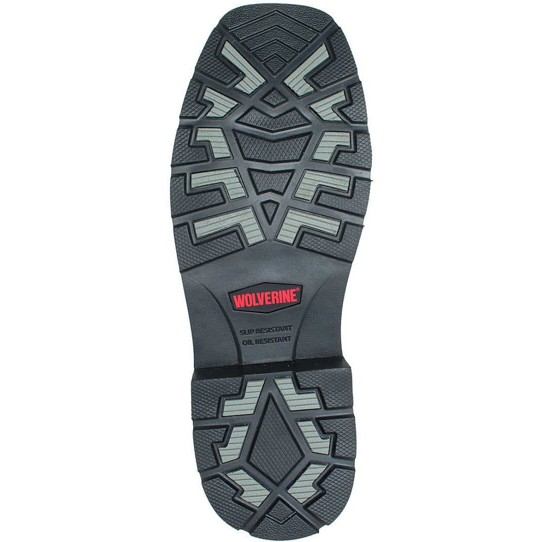 Wolverine Men's Rancher Soft Toe Western Work Boot- Brown/Rust- W10704  - Overlook Boots