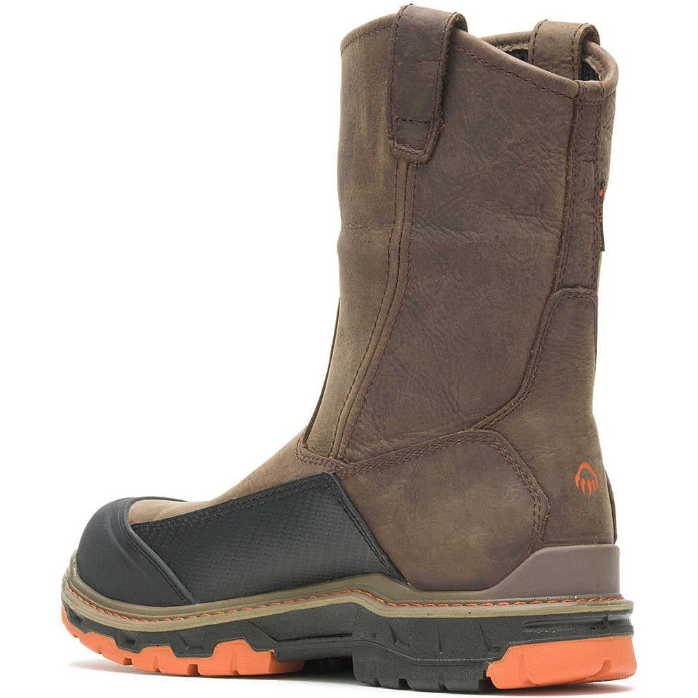 Wolverine Men's Overpass Carbonmax Composite Toe Waterproof Work Boot- Coffee- W10708 - Overlook Boots