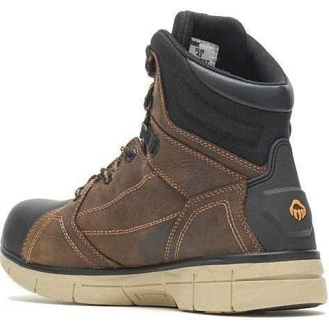 Wolverine Men's Rigger EPX 6" Safety Toe Waterproof Wedge Work Boot Brown - W10797 - Overlook Boots