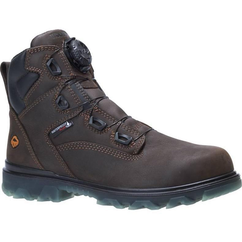 Wolverine Men's I-90 EPX BOA Carbonmax 6" Waterproof Work Boot Coffee W191063 - Overlook Boots