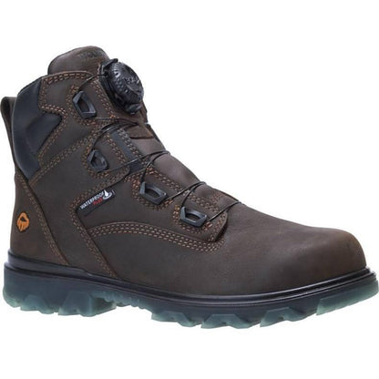 Wolverine Men's I-90 EPX BOA Carbonmax 6" Waterproof Work Boot Coffee W191063 - Overlook Boots