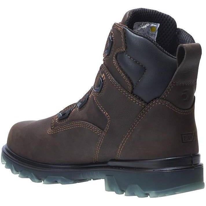 Wolverine Men's I-90 EPX BOA Carbonmax 6" Waterproof Work Boot Coffee W191063 - Overlook Boots