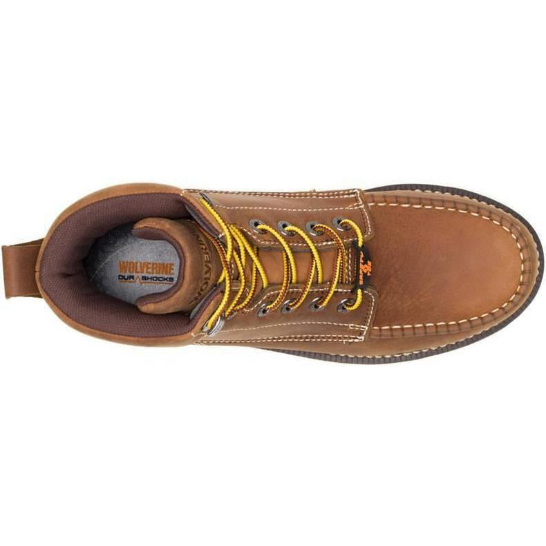 Wolverine Men's I-90 Durashock 6" Composite Toe Waterproof Wedge Work Boot - Tan - W201097 - Overlook Boots