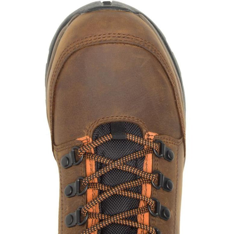 Wolverine Men's Grayson Mid Steel Toe Waterproof Work Boot - Brown - W211043 - Overlook Boots