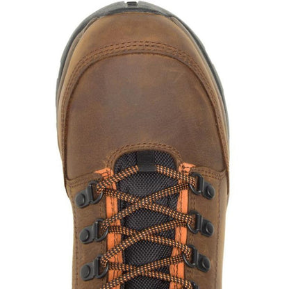 Wolverine Men's Grayson Mid Steel Toe Waterproof Work Boot - Brown - W211043 - Overlook Boots