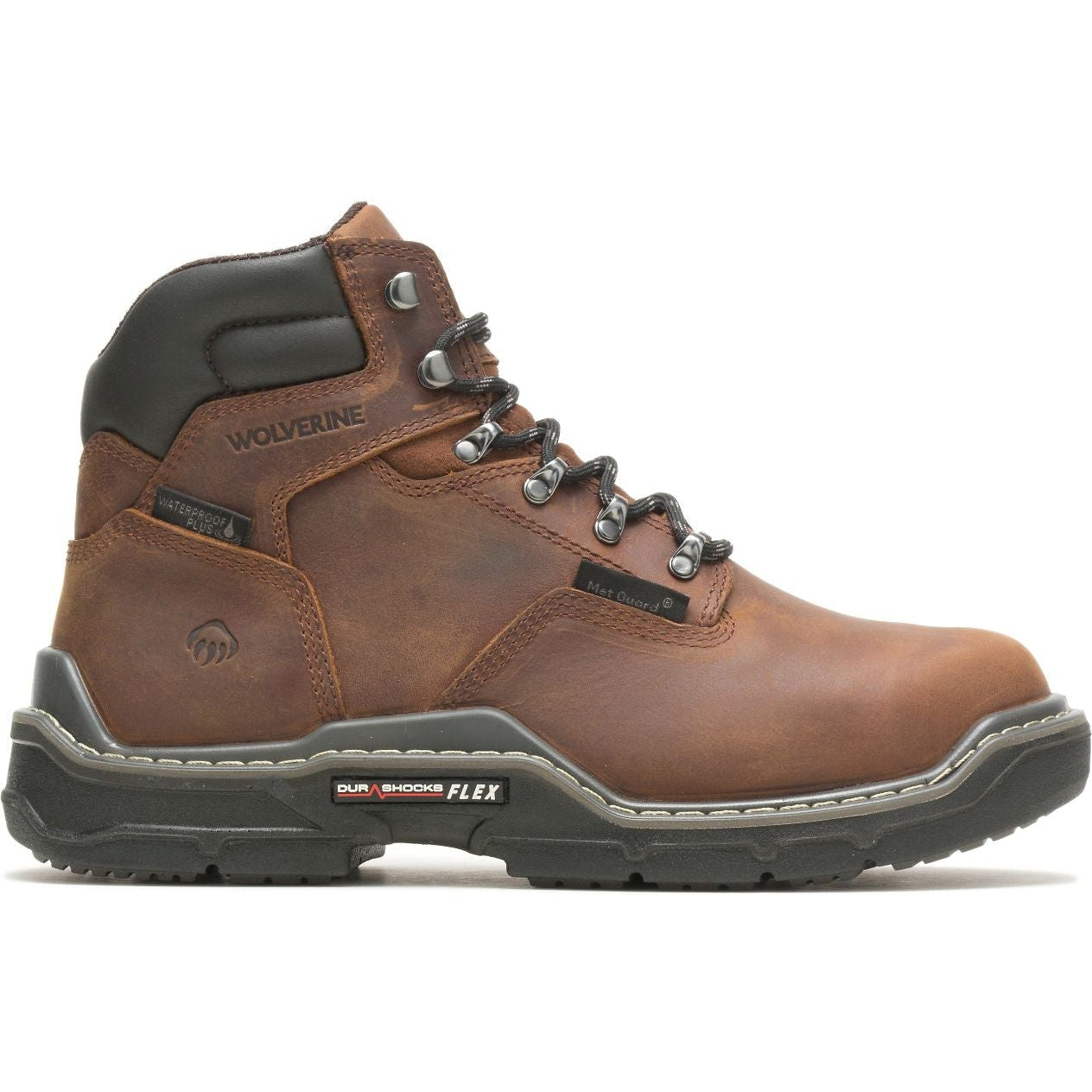 Wolverine Men's Raider Durashocks 6" Composite Toe Work Boot - Peanut - W211165 7 / Medium / Peanut - Overlook Boots