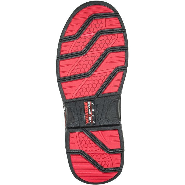 Wolverine Men's Raider Durashocks Heavy Duty 6" Waterproof Work Boot Brown W221002 - Overlook Boots