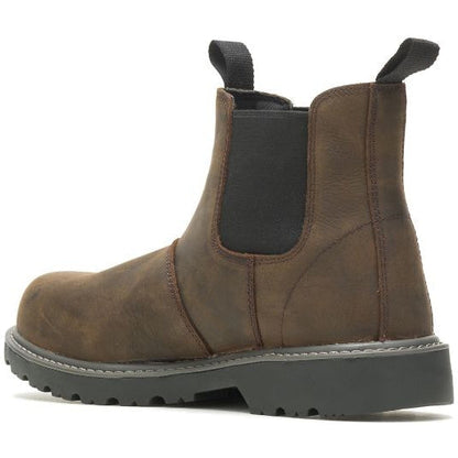 Wolverine Men's Floorhand Waterproof Soft Toe Romeo Work Boot Brown W220030 - Overlook Boots