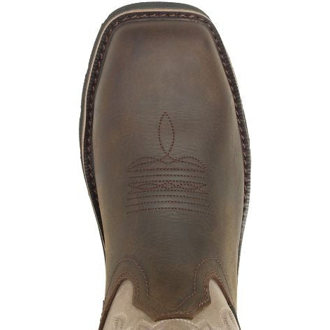 Wolverine Men's Rancher Waterproof Wellington Steel Toe Work Boot Brown W221030 - Overlook Boots
