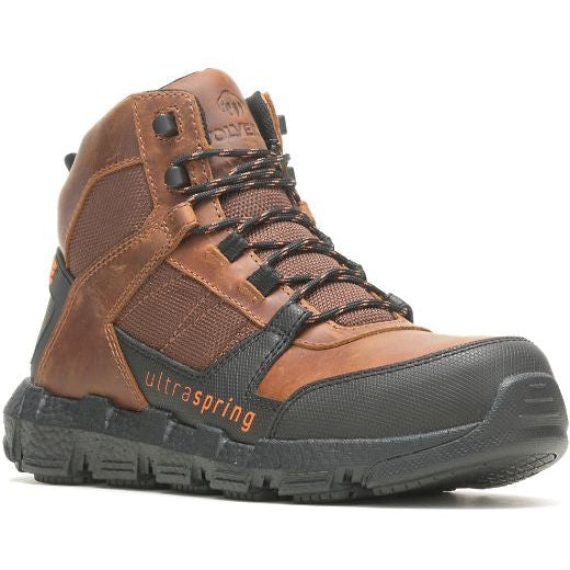 Wolverine Men's Rev Vent Durashocks Composite Toe CarbonMax Work Boot - Tobacco - W221034 - Overlook Boots