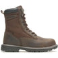 Wolverine Men's Floorhand 8" Waterproof Steel Toe Work Boot Dark Brown W221041 7 / Medium / Brown - Overlook Boots