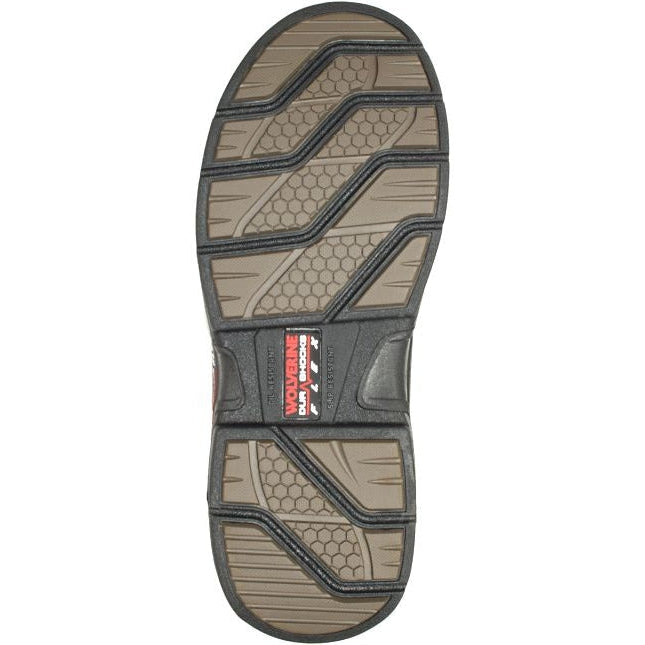 Wolverine Men's Raider Durashocks Waterproof Western Work Boot Brown W220038 - Overlook Boots