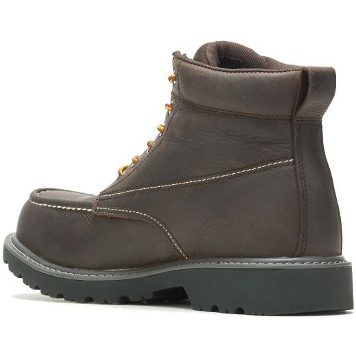 Wolverine Men's Floorhand 6" Steel Toe Waterproof Work Boot -Brown- W221048 - Overlook Boots