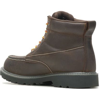 Wolverine Men's Floorhand 6" Soft Toe Waterproof Work Boot -Coffee- W230025 - Overlook Boots