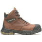 Wolverine Men's Rush Ultraspring 6" Composite Toe Waterproof Work Boot -Brown- W231038 7 / Medium / Brown - Overlook Boots