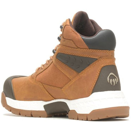 Wolverine Men's Rush Ultraspring 6" Waterproof Carbonmax Work Boot -Honey- W231040 - Overlook Boots