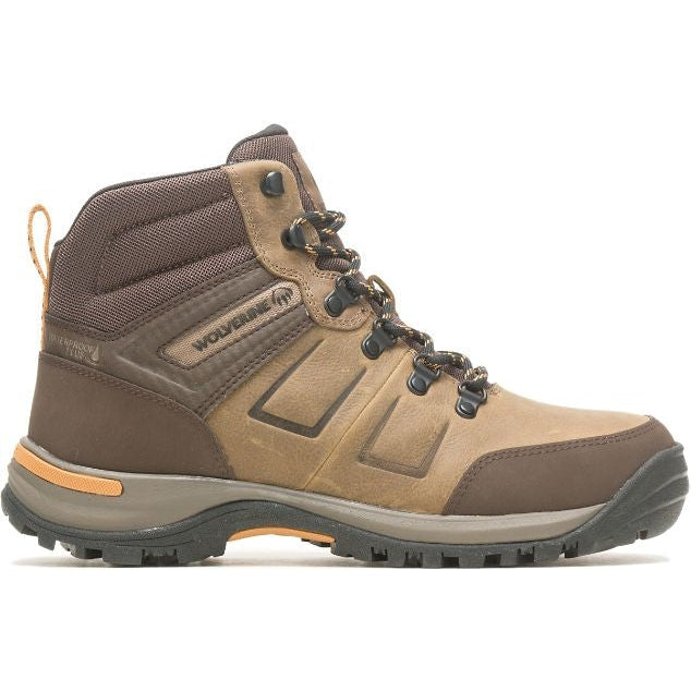 Wolverine Men's Chisel 6" Steel Toe Waterproof Slip Resistant Work Boot -Gravel- W231047 7 / Medium / Grey - Overlook Boots