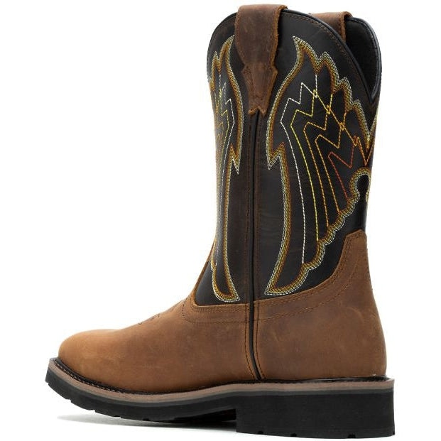 Wolverine Men's Rancher Eagle Steel Toe Waterproof Wellington Work Boot -Brown- W231109 - Overlook Boots