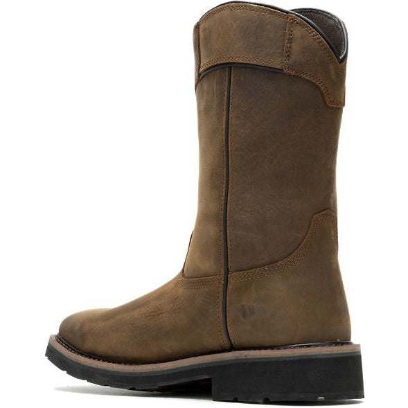 Wolverine Men's Rancher Pull Steel Toe Waterproof Work Boot -Coffee- W231114 - Overlook Boots