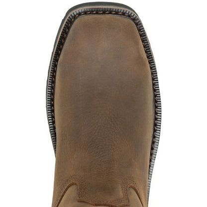 Wolverine Men's Rancher Pull Steel Toe Waterproof Work Boot -Coffee- W231114 - Overlook Boots