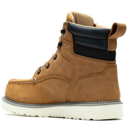 Wolverine Men's Trade Wedge Steel Toe Work Boot - Wheat - W231116  - Overlook Boots