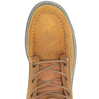 Wolverine Men's Trade Wedge Steel Toe Work Boot - Wheat - W231116  - Overlook Boots