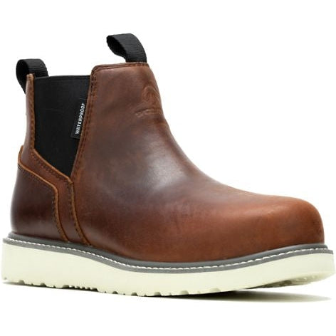 Wolverine Men's Trade Wedge Steel Toe Waterproof Work Boot - Rust - W230057 - Overlook Boots