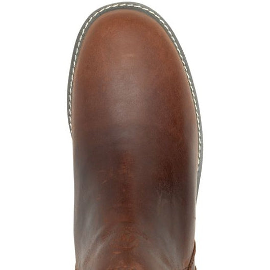 Wolverine Men's Trade Wedge Steel Toe Waterproof Work Boot - Rust - W230057 - Overlook Boots